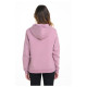 Target Γυναικείο φούτερ Sleeve Print Fleece Hoodie ''Vibes''